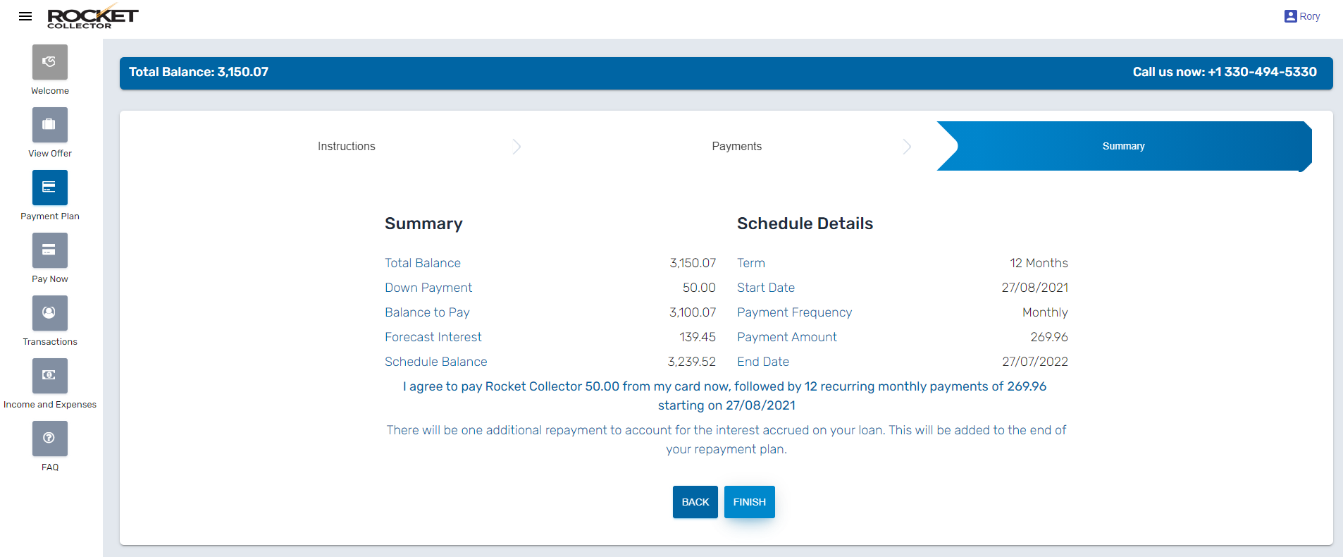 screenshot of Rocket Collector